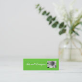 Visite Mini Carte de profil de fleuriste (Debout devant)