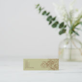 Visite Mini Carte de profil de Flourish (Debout devant)