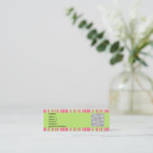 Visite Mini Carte de profil de fraise et de kiwi (Debout devant)