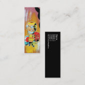 Visite Mini Carte de profil de garçon de casque (Devant / Derrière)