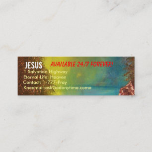 Visite Mini Carte de profil de Jésus