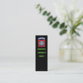 Visite Mini Carte de profil de la 82e division aéroportée (Debout devant)