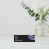 Visite Mini Carte de profil de la terre (Debout devant)