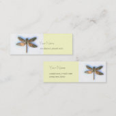 Visite Mini carte de profil de libellule (Devant / Derrière)