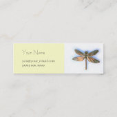 Visite Mini carte de profil de libellule (Dos)