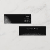 Visite Mini Carte de profil de lune (Devant / Derrière)