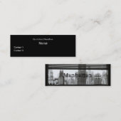 Visite Mini Carte de profil de Manhattan (Devant / Derrière)