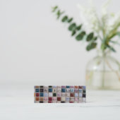 Visite Mini Carte de profil de mosaïque (Debout devant)