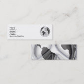 Visite Mini Carte de profil de paix du monde (Devant / Derrière)