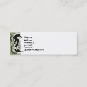 Visite Mini Carte de profil de patineur