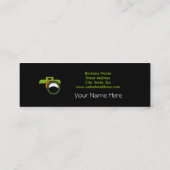 Visite Mini Carte de profil de photographie (Dos)