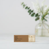 Visite Mini Carte de profil de Physican (Debout devant)