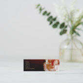 Visite Mini Carte de profil de pivoine (Debout devant)