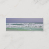 Visite Mini Carte de profil de plage (Dos)