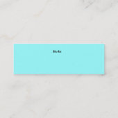 Visite Mini Carte de profil de PlayLoud (Dos)