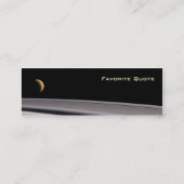 Visite Mini Carte de profil de Saturn (Dos)