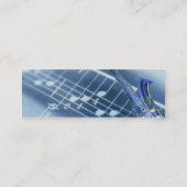 Visite Mini Carte de profil de saxophone (Dos)