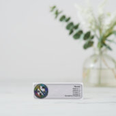 Visite Mini Carte de profil de sensibilisation sur l'autisme (Debout devant)