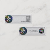 Visite Mini Carte de profil de sensibilisation sur l'autisme (Devant / Derrière)