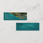 Visite Mini Carte de profil de solde (Devant / Derrière)