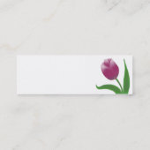 Visite Mini Carte de profil de tulipe de danse (Dos)
