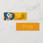 Visite Mini Carte de profil de Vierge (Devant / Derrière)