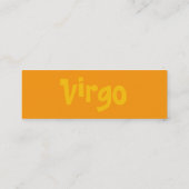 Visite Mini Carte de profil de Vierge (Dos)