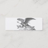 Visite Mini Carte de profil d'Eagle d'Américain (Dos)