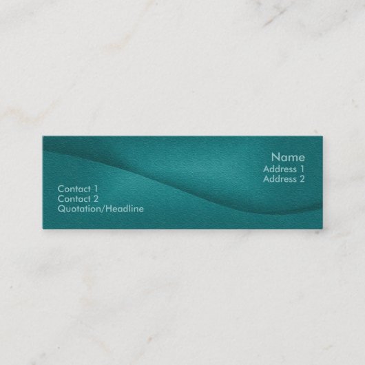 Visite Mini Carte de profil d'équilibre (Devant)