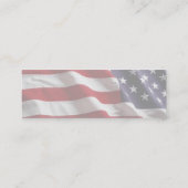 Visite Mini Carte de profil d'indicateur USA (Dos)