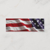 Visite Mini Carte de profil d'indicateur USA #1 (Dos)