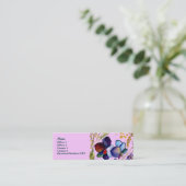 Visite Mini Carte de profil d'orchidées bleues (Debout devant)