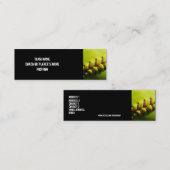 Visite Mini Carte de profil du base-ball de Fastpitch (Devant / Derrière)