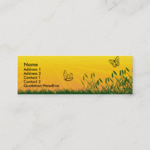 Visite Mini Carte de profil du papillon solaire