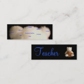 Visite Mini Carte de profil du professeur I de nounours - (Devant / Derrière)