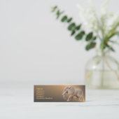 Visite Mini Carte de profil Elephant (Debout devant)