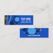 Visite Mini Carte de profil fractale (Devant / Derrière)