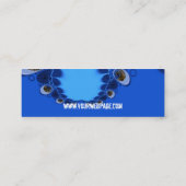 Visite Mini Carte de profil fractale (Dos)