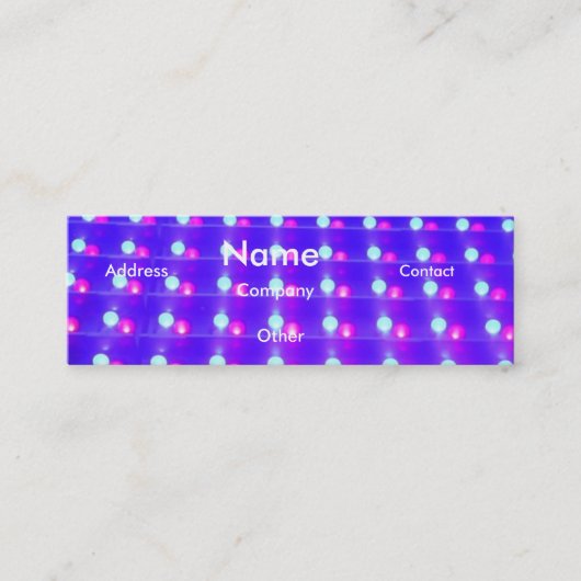 Visite Mini Carte de profil Gaffer (Devant)