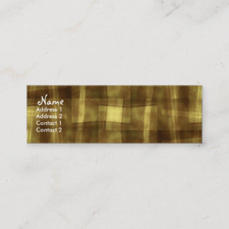 Visite Mini Carte de profil GOLDY-ABSTRACT