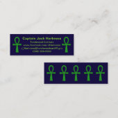 Visite Mini Carte de profil Green Ankh (Devant / Derrière)