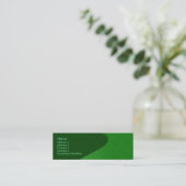 Visite Mini Carte de profil Gris vert grès (Debout devant)
