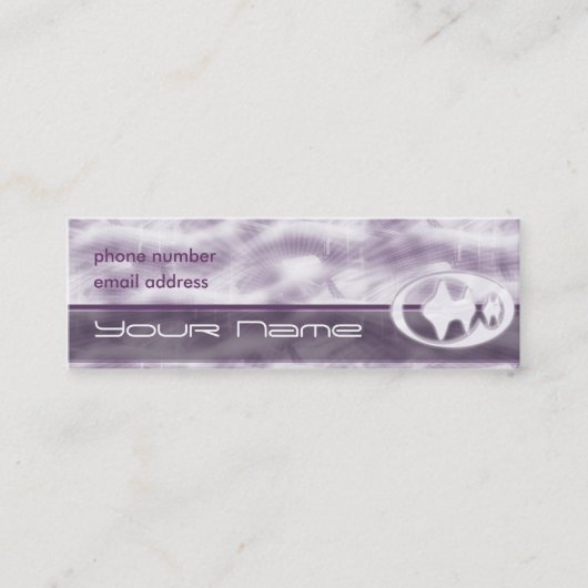 Visite Mini Carte de profil Lilac Dreams (Devant)