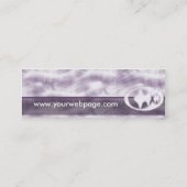 Visite Mini Carte de profil Lilac Dreams (Dos)