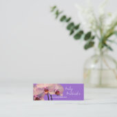 Visite Mini Carte de profil Mauve Orchid Design2 (Debout devant)