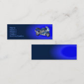 Visite Mini Carte de profil moto (Devant / Derrière)