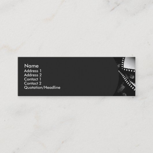 Visite Mini Carte de profil Movie #1 (Devant)