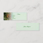 Visite Mini Carte de profil nature (Devant / Derrière)