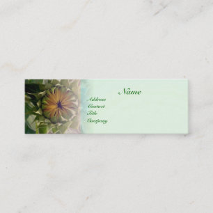 Visite Mini Carte de profil nature