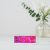 Visite Mini Carte de profil Neon Rose (Debout devant)